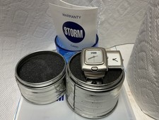 RARE NEW VINTAGE STORM WATCH DUAL TIME ANALOG QUARTZ COLLECTION NEEDS BATTERY