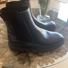 LADIES SIMPLY BE BLUE CHELSEA BOOTS SIZE 8 EEE EXTRA WIDE FIT BRAND NEW WITH TAG