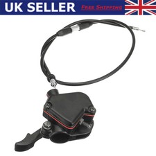 Thumb Lever Accelerator 46.5" Throttle Cable For 150 110cc 125cc 250cc Quad ATV