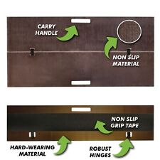 Lightweight Foldable Loft Crawl Board Ledge Handles 1.3m 60cm No Slip Grip 120kg