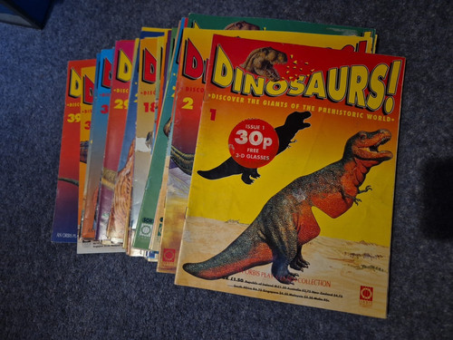 Dinosaurs magazines issues - dinosaurs,