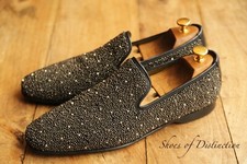 Donald J Pliner Black Beaded