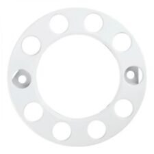 TRUCK WHEEL TRIMS 1 PAIR WHITE 22.5" WHEEL
