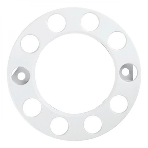 Truck wheel trims pair white - wheel,