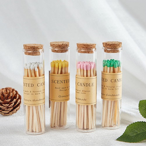 Pcs glass bottles with cork - glass,