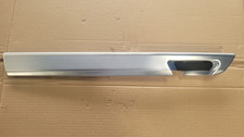 9147163 Left aluminum decor door strip trim OEM BMW 7 Series F01 F02 760 Li