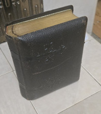 Victorian Leather Bound Photo Album