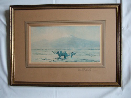 David shepherd signed print - david, of