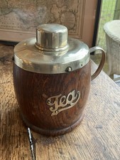 Vintage Oak And Epns Tea