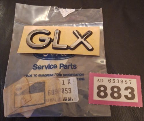 Genuine ford mondeo glx badge - genuine,