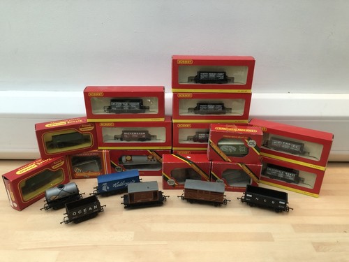 Hornby model railway wagons - model,