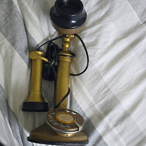 Heavy brass black rotary - heavy,
