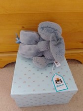 Jellycat. Bashful Dusky Blue