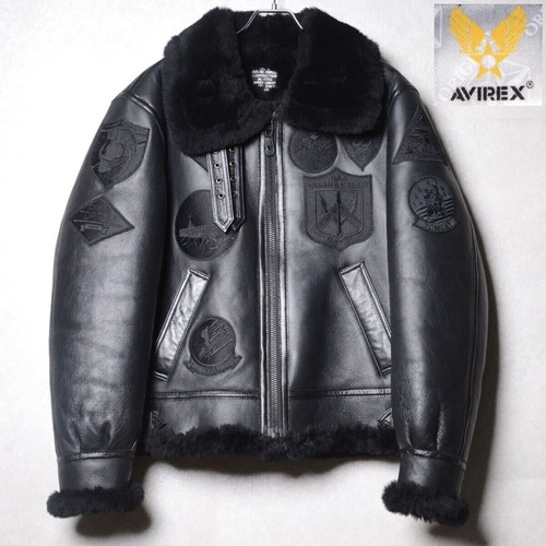 Avirex patch sheepskin - avirex, b-3