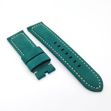 24mm / 22mm Green Suede