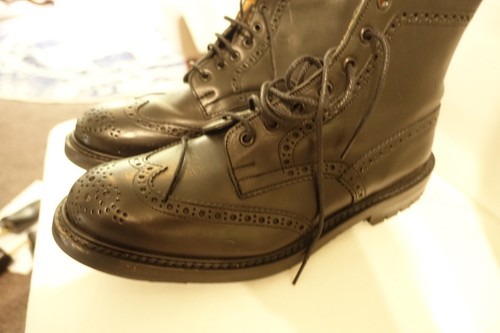 Trickers bourton boot black - trickers,