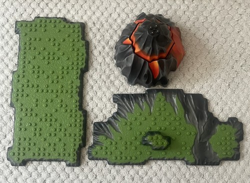 Mega bloks dragons lava base - mega,