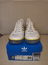 Adidas Originals Forest Hills, White Gold Yellow, Size 9