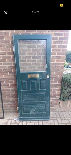 1930s wooden front door - 1930s,
