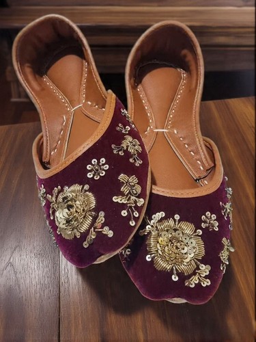 Handmade leather khussa - leather,