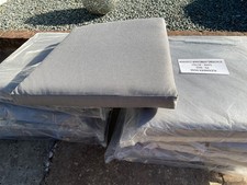 alexander rose quality San Marino grey  tapered garden dining armchair cushions