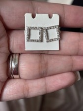 Real Natural Diamond Earrings