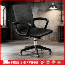 Computer Office Chair,Swivel Chair Height Adjustable Reclining Ergonomic w/ Arms