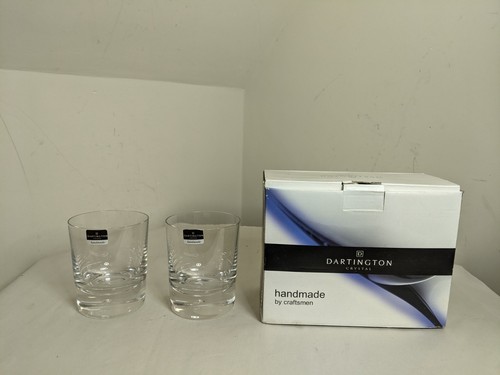 Pair dartington crystal - of,