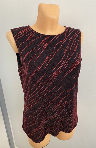 Ladies mix black metallic - black, /