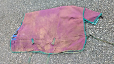1.	Horse Rug  - Horseware Ireland 6"3" Purple Good Condition