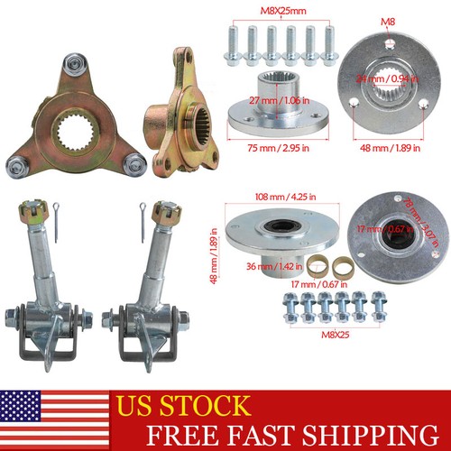 Stubs steering axle spindle - axle,