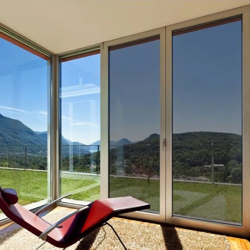 Tinted solar window - tinted,