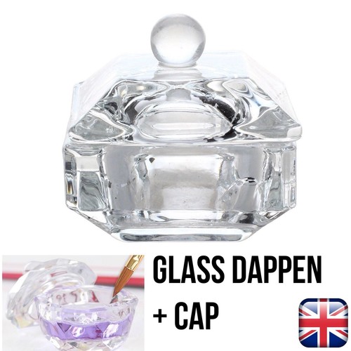 Glass dappen dish - dish, pot