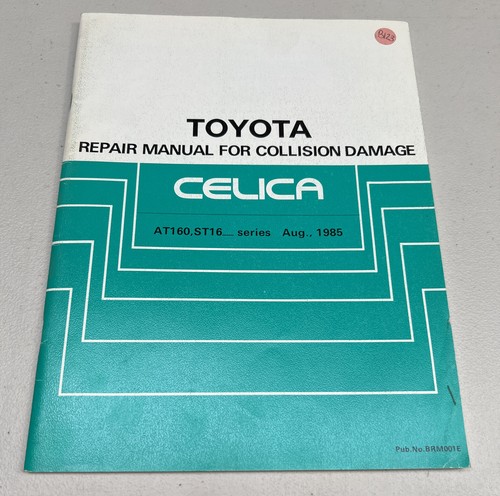 Toyota celica repair manual - toyota,