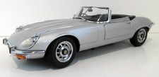 Autoart 1/18 Scale Diecast 73521 - Jaguar E-Type Roadster Series 3 V12 - Silver