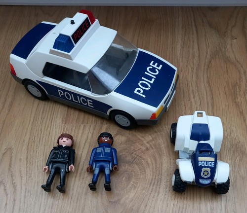 Playmobil 3904 police car with - police,