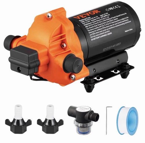 Vevor 12v water pressure - vevor,