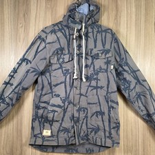 Vans Mens Size S Grey Palm