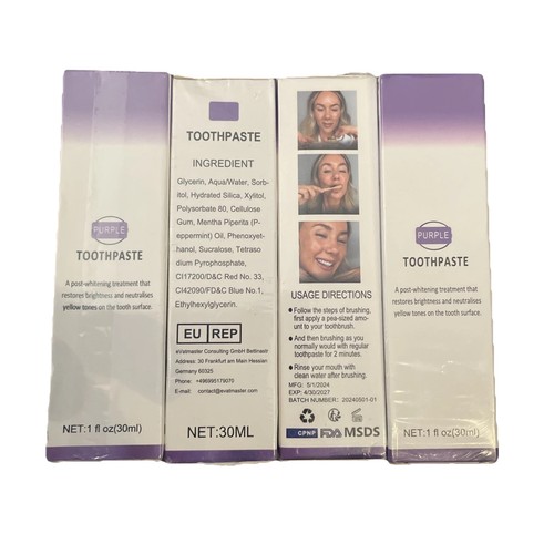 Xteeth whitening purple - xteeth,