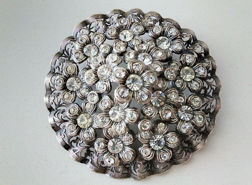 Art deco czech rosette - art,