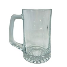 Tankard Glass Pint Chunky