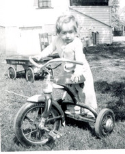 Vintage 1940s Child on