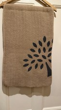 Genuine Mulberry Large Chunky Lambswool Tree Print Scarf, New