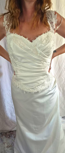 Opulance ivory satin lace - opulance,