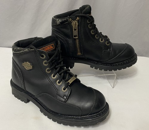 Harley davidson black leather - harley-davidson,