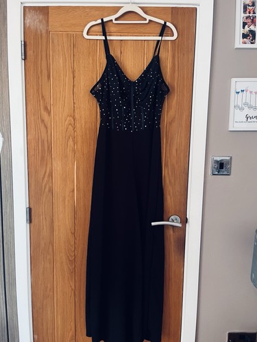 Ladies black sequin - , jumpsuit