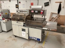 Adpak EFK250 Automatic Shrink Wrap Wrapping Machine 240V, Serial No 3090