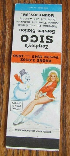 Sico amoco gas - gas, girlie