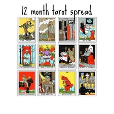 psychic tarot reading.  12