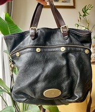 Mulberry | Black Mitzy Hobo